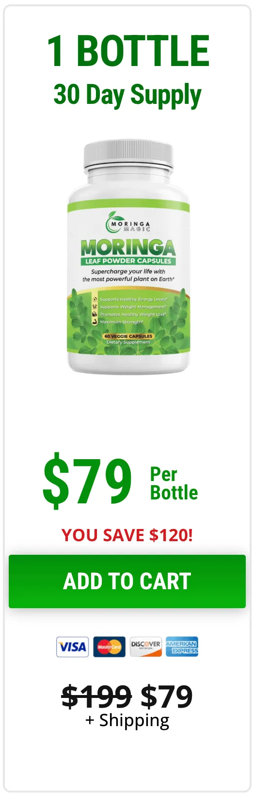 Moringa Magic 1 Bottle